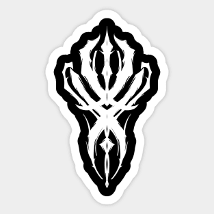 Spider symbol of light Sticker